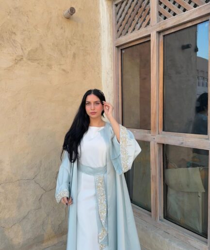 Tiffany Seashell Abaya